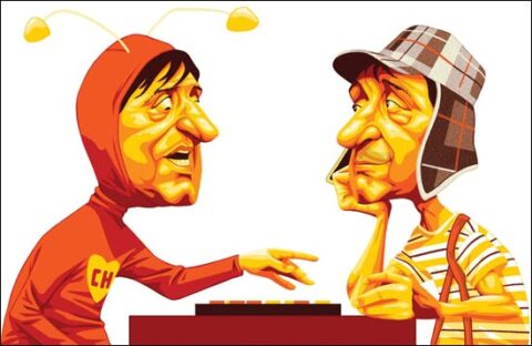 Chaves e Chapolin. Sigam-me os bons!